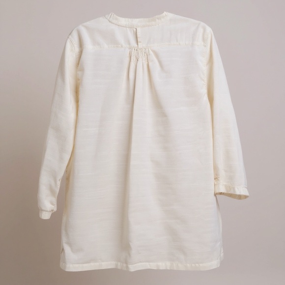Eddie Bauer White Three-quarter Length Sleeve Relaxed Button Up Cotton Tunic L - Picture 3 of 8